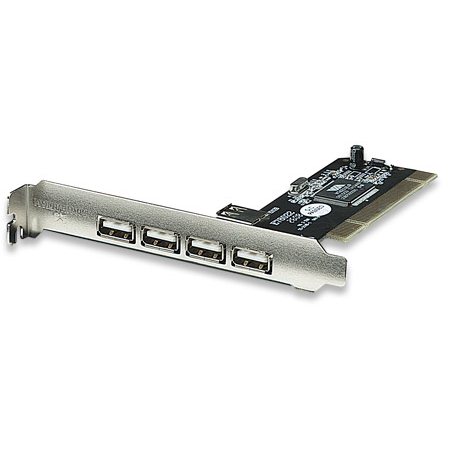 TARJETA USB MANHATTAN PCI 4PTOS 171557