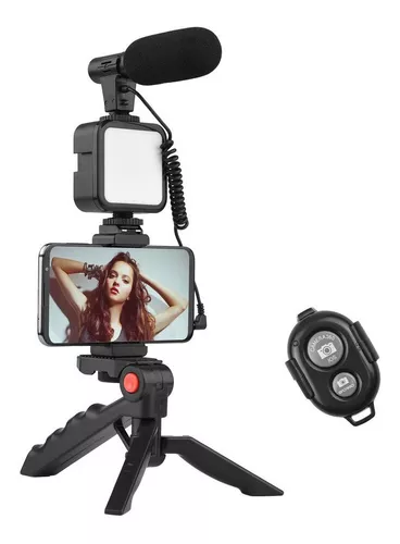 Kit De Video Con Soporte Para Teléfono Andoer Phone Vlog+ Tr