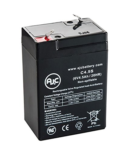 Batería AJC Brand® compatible con Panasonic LC-R064R2P 6V 4.5Ah