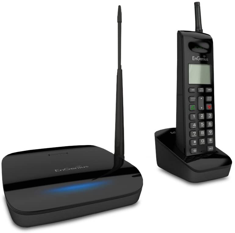 EnGenius FreeStyl 2, Long range, Expandable up to (9) Handsets, 900 MHz, Scalable Cordless Phone