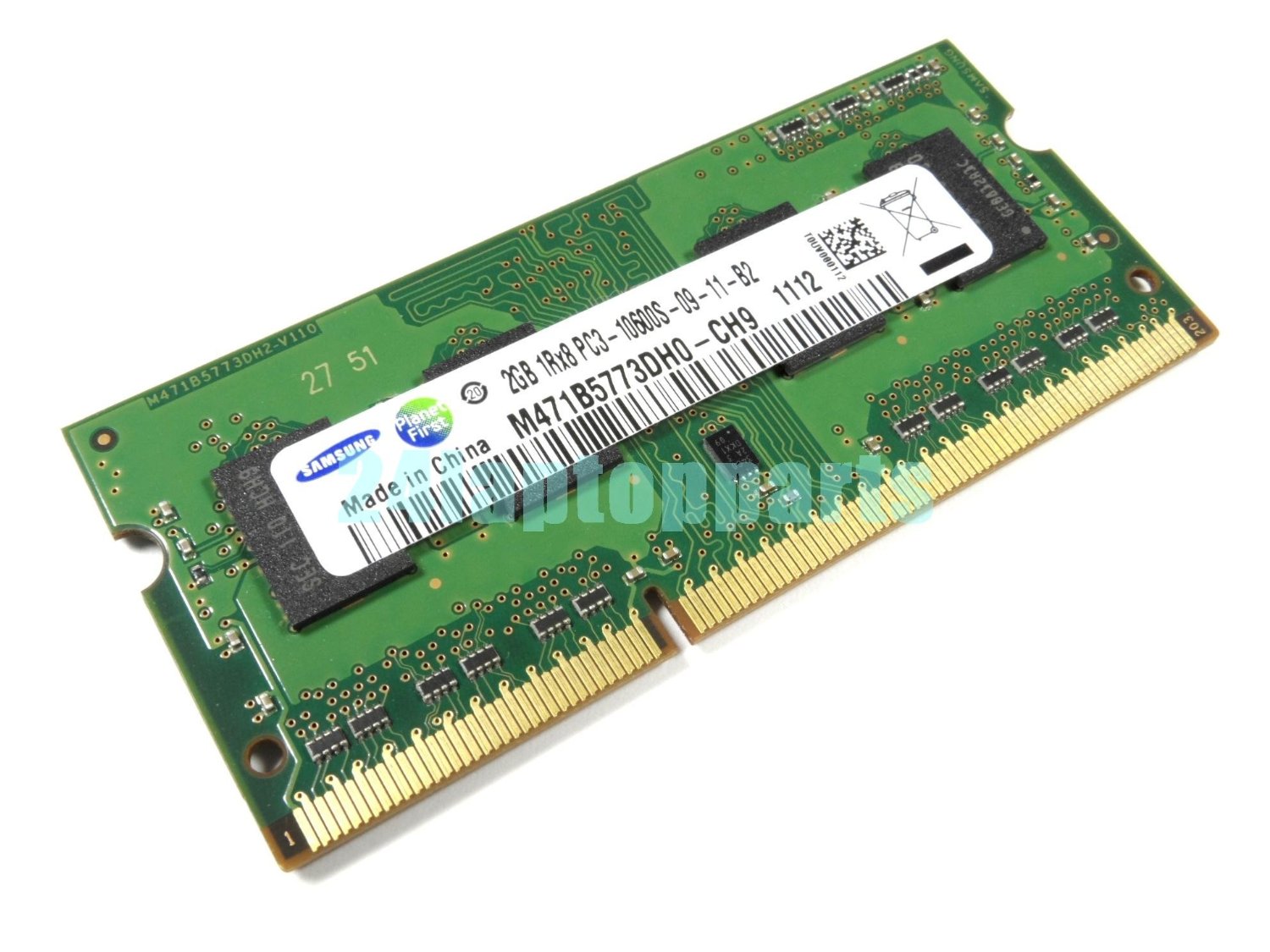 MEMORIA RAM 2GB DDR3 SO-DIMM