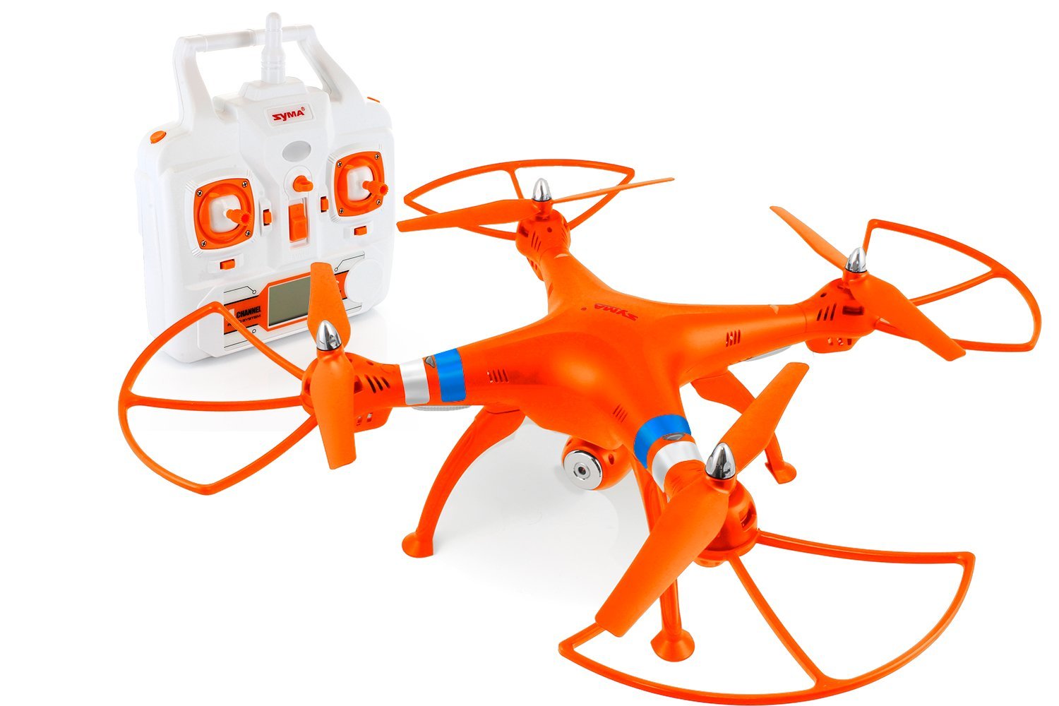 Syma X8C Venture with 2MP Wide Angle Camera 2.4G 4CH RC Quadcopter with Transmitter RTF (Orange)
