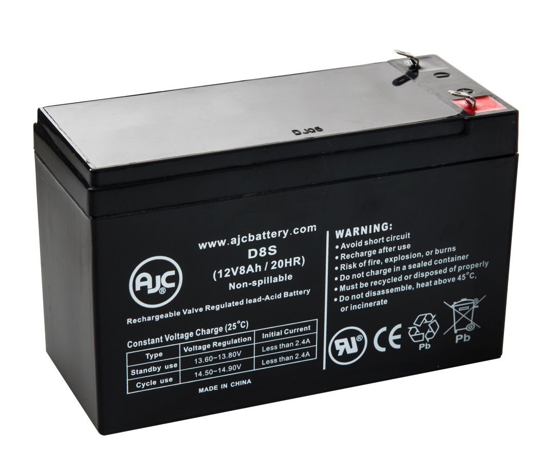 AJC Brand® Batería compatible para Cyber Power CP550SL (550VA) 12V 8Ah UPS Battery