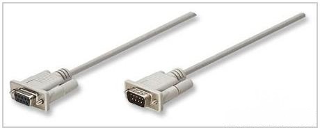 C2G/Cables to Go 09453 DB9 M/F Serial RS232 Extension Cable (50 Feet)