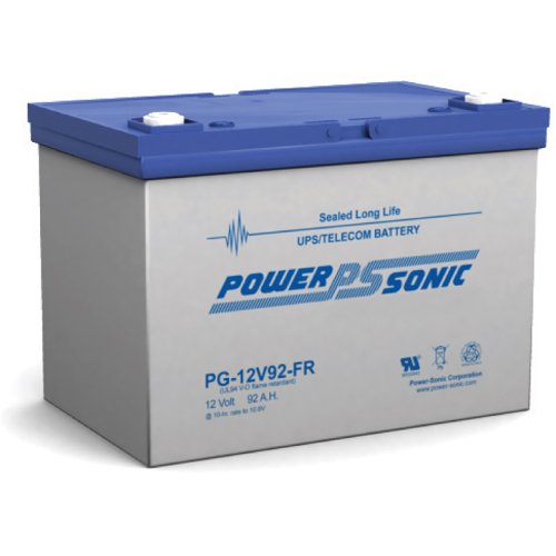Batería PG-12V92 FR Marca: Power-Sonic De 12 Volt 92Ah