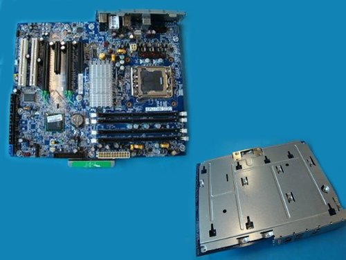HP 536799-001 System board (motherboard) - Intel Tylersburg-B3 1S/DDR3, 1333MHz front side bus, four DIMM memory slots, and NO Firewire port (NOTPM)