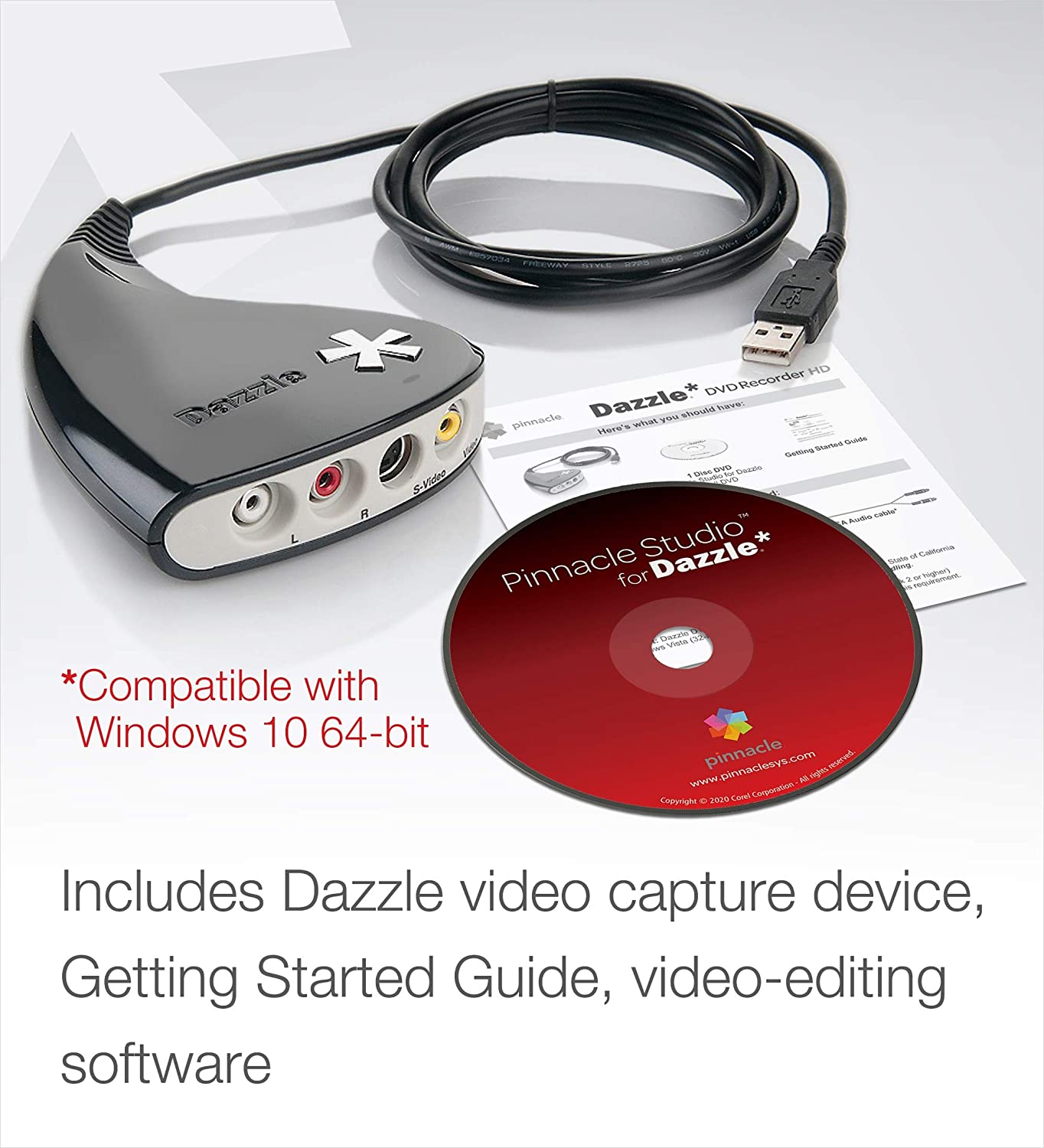 Dazzle DVD Recorder HD - Video Capture Card Device [PC Disc]