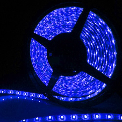 Tira de LED 5m azul