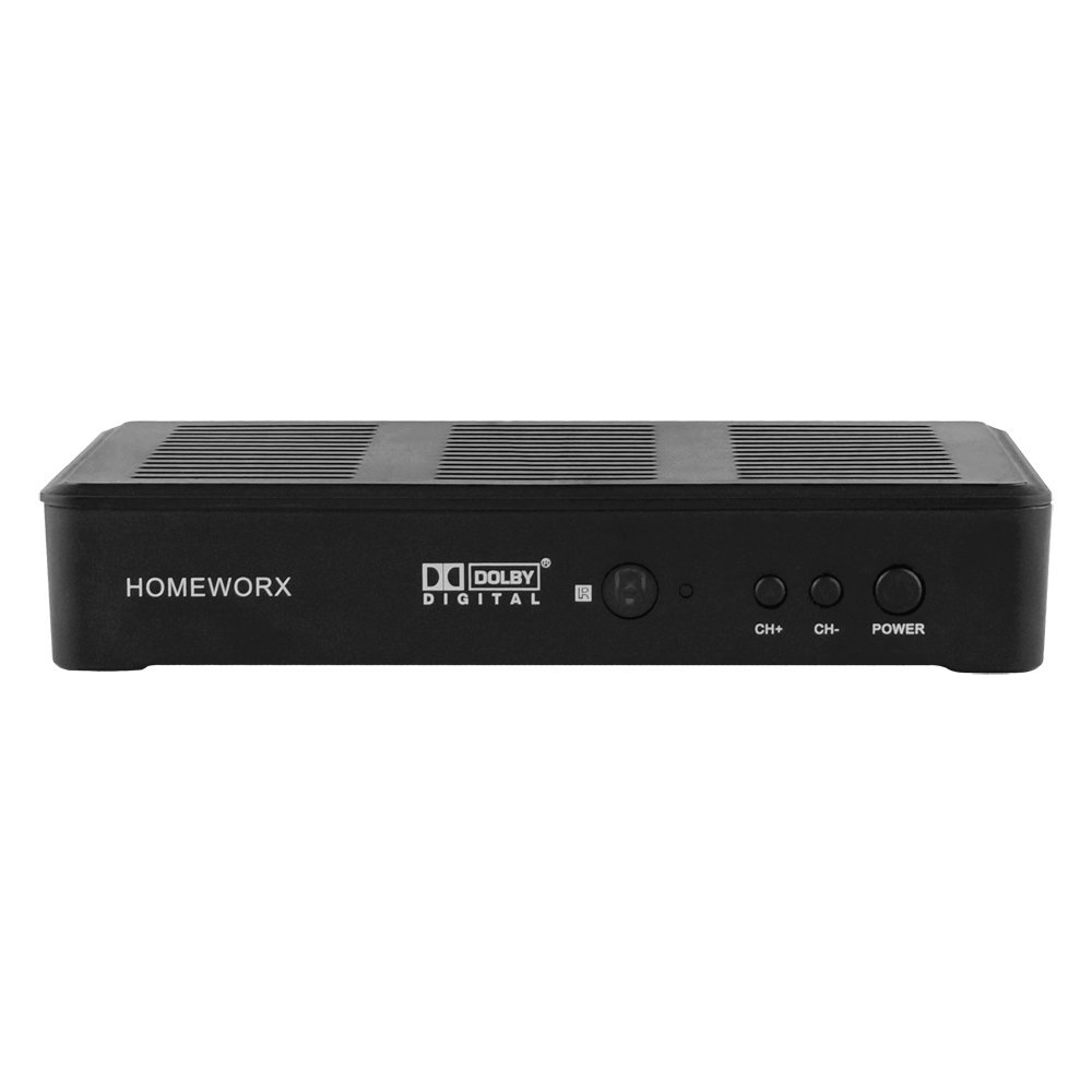 Caja Convertidora Mediasonic HW180STB Homeworx HDTV digital con Media Player y función de grabación PVR, Dolby Digital, salida HDMI