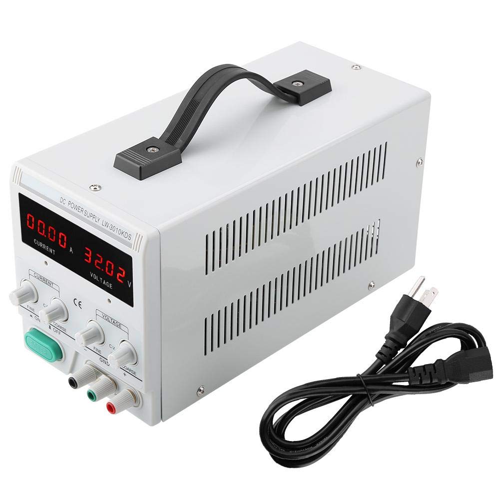 Aufee mod LW-3010KDS 4LED Digital DC Power Supply 30V 10A Switching 4LED DC fuente de poder para Laboratorios e Industrial Plug 110V