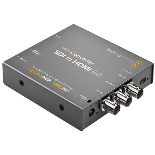 Blackmagic Design Mini Converter - SDI to HDMI 6G. CONVMBSH4K6G