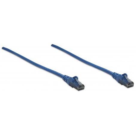 CABLE PATCH CAT6, UTP 7FT (2.0MTS) INTELLINET COLOR AZUL 342599