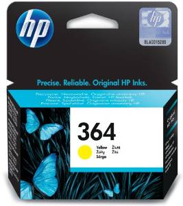 HP 364 - Cartucho de impresión - 1 x amarillo - 300 páginas - blíster
