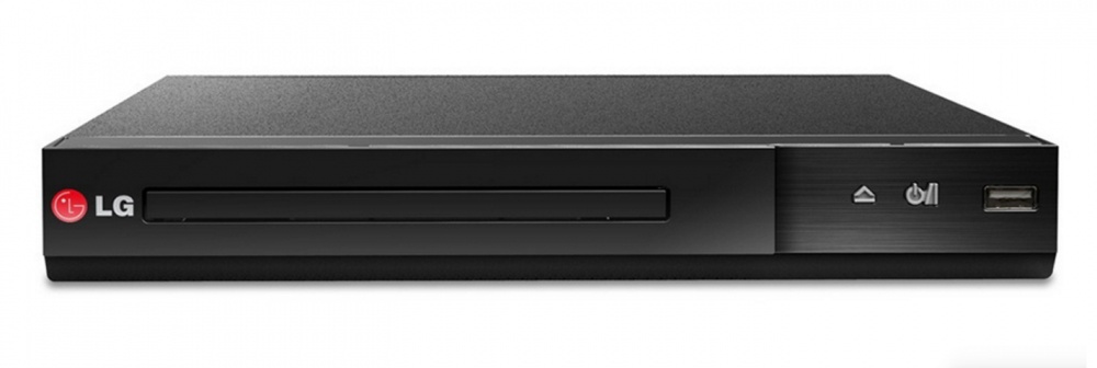 LG DVD PLAYER DP132, EXTERNO, USB 2.0 -NEGRO-