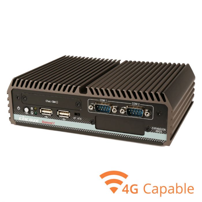 Logic Supply Cincoze Rugged Intel Bay Trail Compact Fanless Computer (DC-1100)