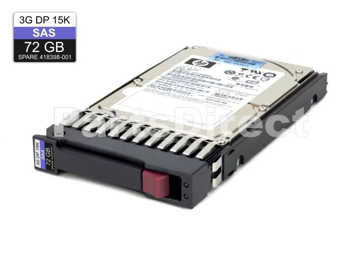 Disco HP 72GB 15K DP 2.5 SAS Option Part# 418371-B21 Spare Part# 418398-001 Assembly Part# 430169-002
Model# DH072BB978 . REFURBISHED.DH072BB978