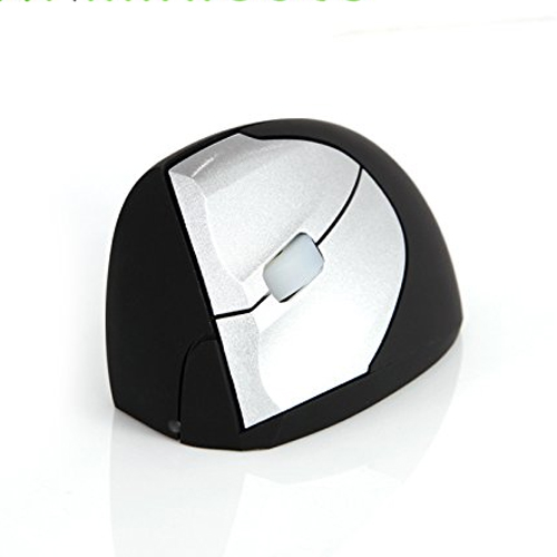 Minicute EZmouse2 2.4G Wireless Laser Mouse ergonómico vertical, 400/800/1600 dpi, 4 botones - Mano Derecha