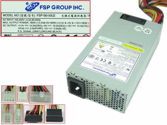 FSP Group Inc FSP180-50LE Server - Power Supply 180W, FSP180-50LE