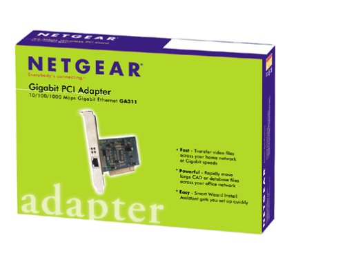 NETGEAR GA311 GIGABIT ETHERNET PCI ADAPTER