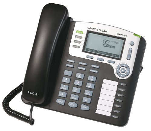 Grandstream GXP2100 Mainstream 4-Lineas Telefono IP