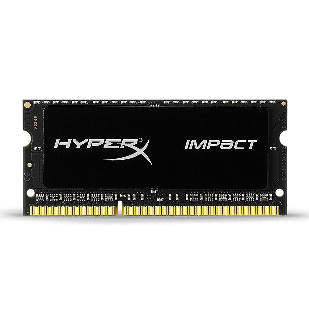 MEMORIA SO-DIMM DDR3L KINGSTON 8GB HYPERX IMPACT APPLE IMAC 1600MHZ 1.35V C9 HX316LS9IB/8