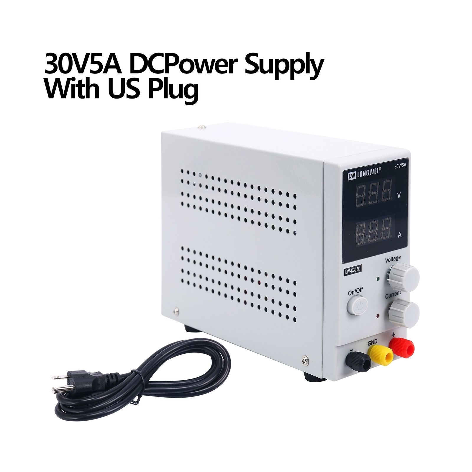 Longwei LW-K3010D 30V 10A Adjustable DC Power Supply with LED Display