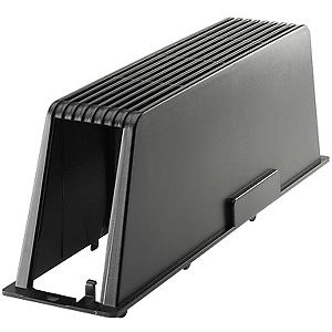 HP VN571AA Desktop rear port control cover - black - for HP 8200, Elite 8000, Elite 8000f, Elite 8300, EliteDesk 800 G1