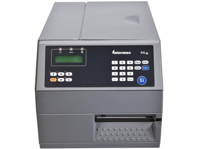 Intermec PX4C010000005040 PX4i High Performance Industrial Label PrinterDirect Thermal and Thermal Transfer 400 DPI USB, Serial, and EasyLAN Ethernet Interface 32MB DRAM and 16MB Flash Memory