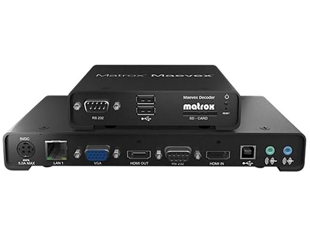 matrox Maevex Video Over IP Solution (Encoder/Decoder Bundle) MVX-ED5150F