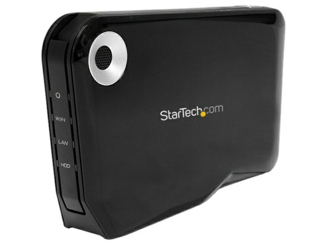 StarTech.com Wireless 2.5in External SATA Hard Drive HDD Enclosure w/USB & WiFi AP. S2510U2WF