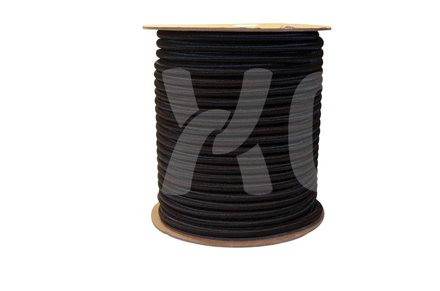Lexco Cable SPFX-12 Roll of Black 1/2 pulg Polypropylene Bungee 100 pies o 30.48 metros