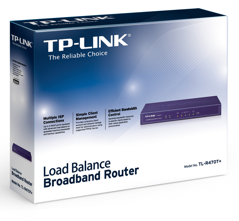 TP-LINK NP TL-R470T+ ROUTER BALANCEADOR CARGA PUERTOS 1 WAN 1 LAN 3 AUTOCONFIGURABLES LAN/WAN