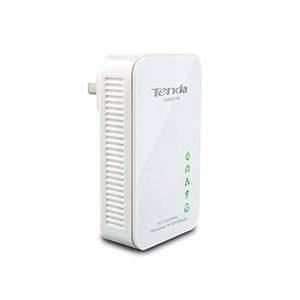 NP-  TENDA Powerline PW201A Powerline PW201A Wireless N300 Extender , velocidad de transferencia de datos inalambbricos de hasta 300Mbps, ConexiÃ³n por cable de 200Mbps para una transferencia de datos