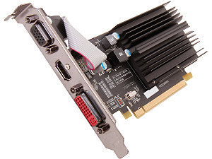 XFX AMD Radeon HD 5450 2GB DDR3 VGA/DVI/HDMI PCI-Express Video Card ON-XFX1-DLX2 Low Profile Ready Video Card