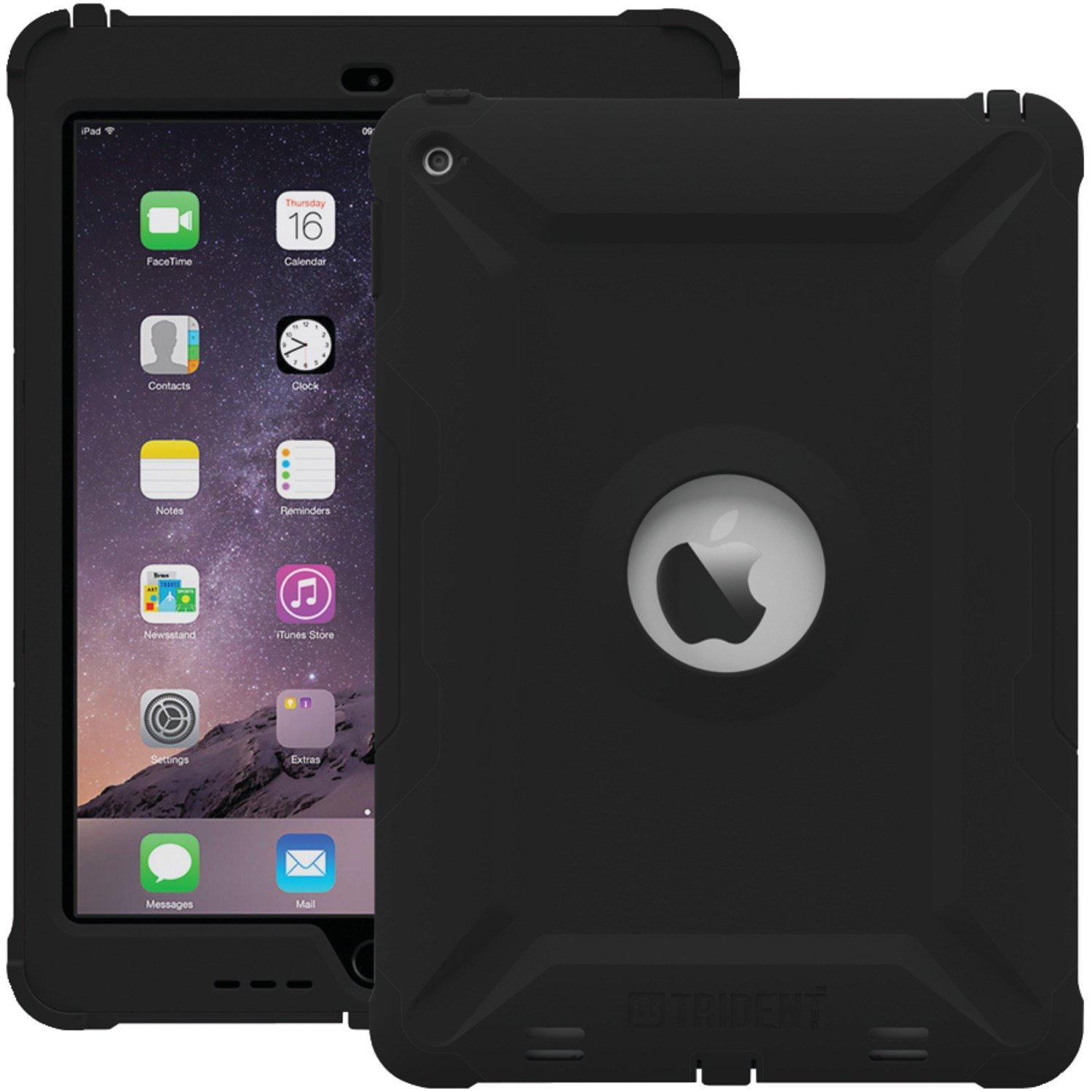 Trident KN-APIPA2-BK000 - Kraken A.M.S. Case para Apple iPad Air 2 - Negra