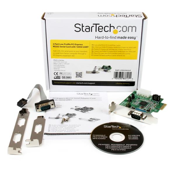 StarTech Add-On Card Model PEX2S952LP