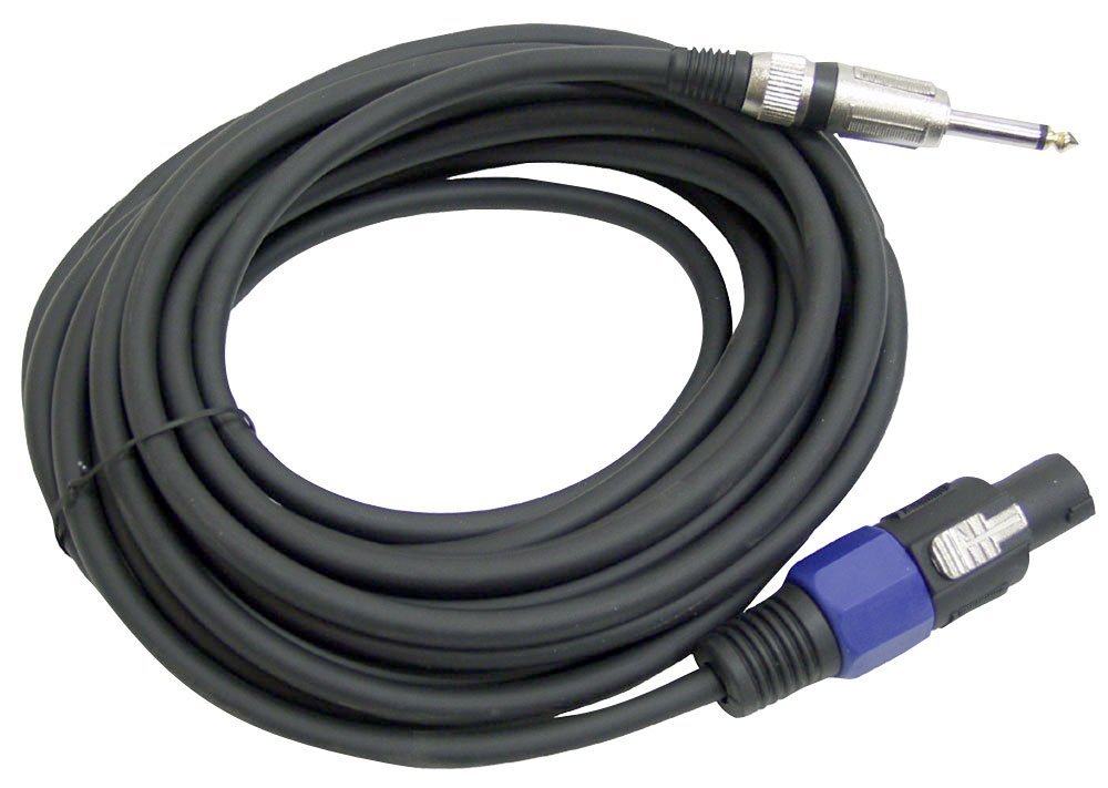Pyle-Pro PPSJ50 50 pies. 12 Gauge Speaker Cable Profesional Compatible con conector Speakon a 1/4''