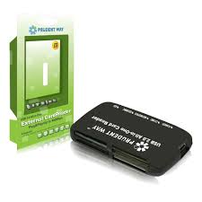 EXTERNAL CARDREADER USB 2.0 ALL IN ONE PWI-EXT-CR08