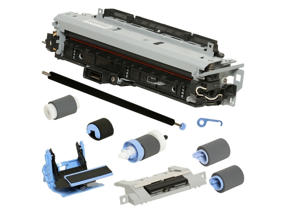 Fuser Maintenance Kit for HP 5200 Q7543-67909. Fuser 110V RM1-1043 1 Transfer Roller 1 Tray 1 Pick Up Roller 2 Separation Pads 1 Pick Up / Feed Rollers