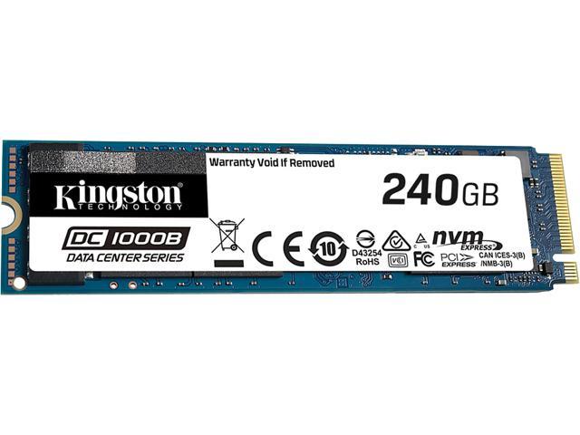 Disco duro SDD Kingston, 240 GB, Interno, NVMe PCIe Gen 3 x 4 No 3D TLC