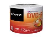 DVD-R SONY 4.7GB BULK CON 50 PZAS.