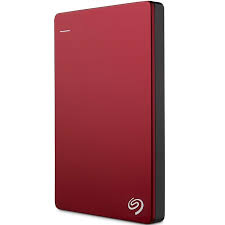 Seagate Backup Plus Slim 2.5", 1TB rojo