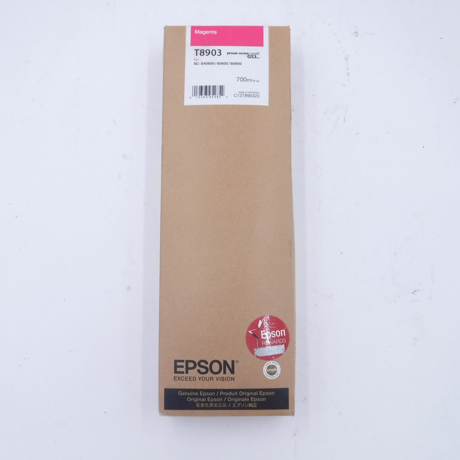 Epson T8903 UltraChrome GS3 Cartucho De Tinta-Magenta T8903