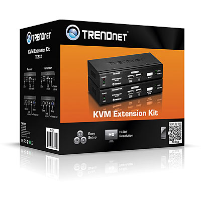 TRENDnet - 1080P KVM Consola  de Extension 100 Metros - TK-EX4