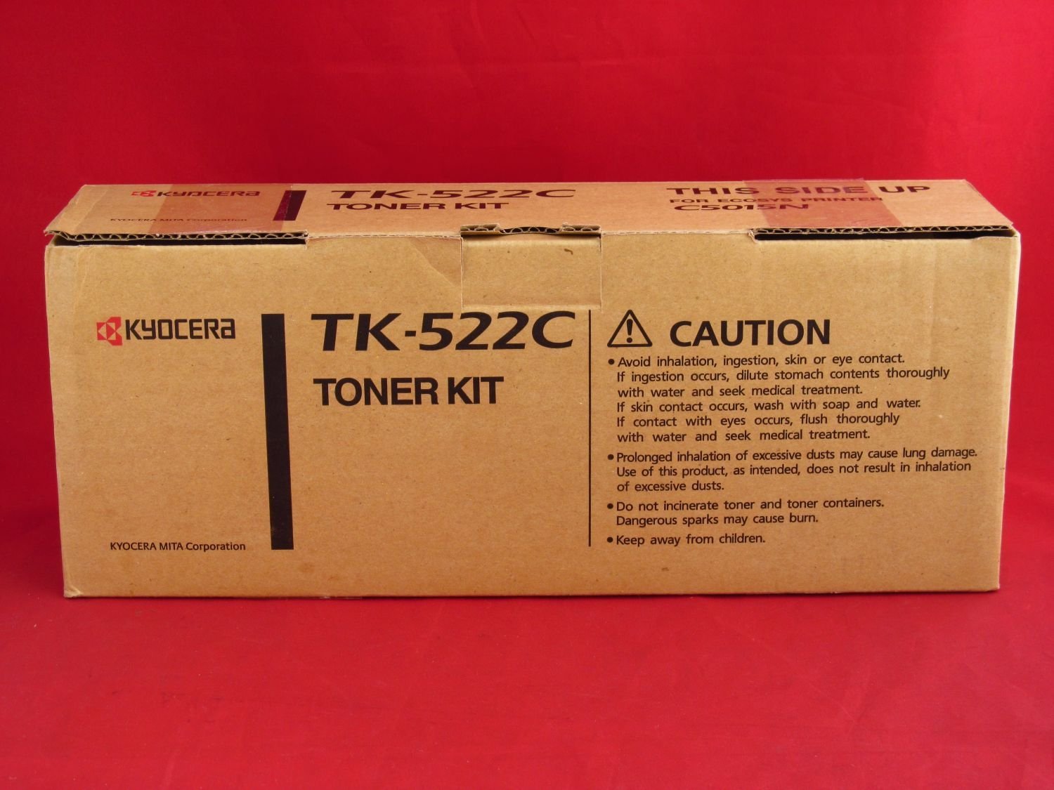 Kyocera OEM Toner TK-522C (CYAN) (1 Cartridge) (Color Laser Supplies)