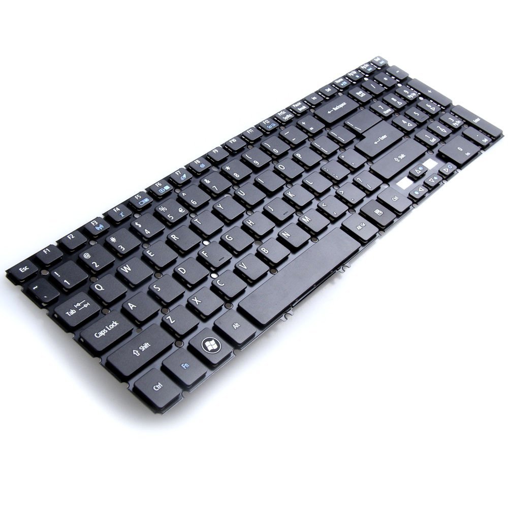 Vktech Black Laptop Keyboard Replacement for Acer Aspire V5-531 V5-551 V5-571