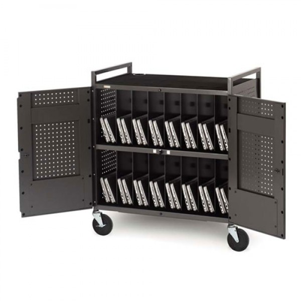 COMPUTER,NETBOOK,LAPTOP COMPUTER CART.SECURES AND RECHARGES UP TO 32 NETBOOk