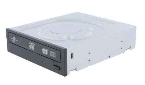 New LITE-ON IHAS224-06 Lightscribe 24X SATA DVD+/-RW Dual Layer Drive Black 2 MB Buffer Memory