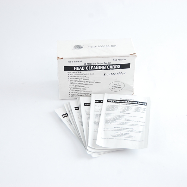 Kit De Mantenimiento Para Impresoras Zebra Part 800104-001 (tarjetas de limpieza  doble cara 50 pz)