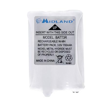 Midland Rechargeable baterias AVP14 for LXT600, T50 T60 White 3.15x 2.3X 0.5